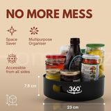 Rotating Storage Tray – 360 Degree Turntable Organizer for Kitchen