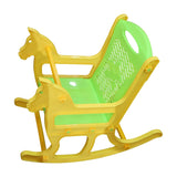 Kids Plastic Horse Rocking Chair, Baby Rocker Seat with Backrest