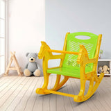Kids Plastic Horse Rocking Chair, Baby Rocker Seat with Backrest