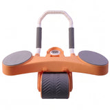 Automatic Rebound Abdominal Exercise Roller Wheel with Elbow Support