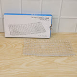 Transparent Glass Serving Tray 11 Inch Rectangular Basketweave Platter