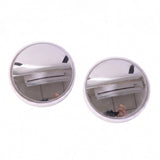 Wide Angle Blind Spot Mirror Round Convex HD Stick On Car Side Mirror (2 Pc Set)