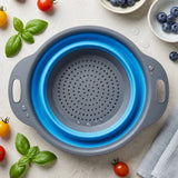 Silicone Collapsible Strainer – Space-Saving Kitchen Tool for Easy Draining