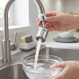 Faucet Aerator – 1080 Degree Swivel, Splash-Proof Water Flow