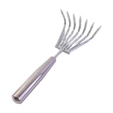 Stainless Steel Garden Rake – Durable & Rust-Resistant Tool for Easy Gardening