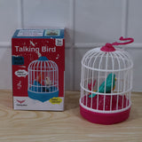 Kids Talking Bird Cage Toy – Interactive Sound & Repeats Fun