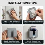 Wall-Mounted Mobile & Remote Holder – Space-Saving Organizer