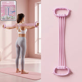 Multifunctional Chest Expander Puller 3 Tube Resistance Band for Home Gym