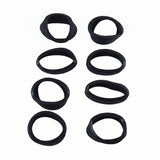 Silicone Luggage Wheel Cover Noise Reducing Protector for Suitcase (8 Pc Set)