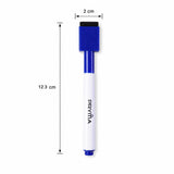 2 in 1 Whiteboard Marker Pen – With Eraser Cap & Vivid Blue Ink