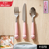 Kids Stainless Steel Cutlery Set – Safe, Durable & Portable