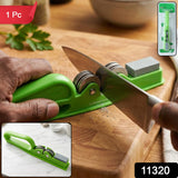 Handheld Knife Sharpener with Grip Handle, Manual Blade Sharpening Tool, knife sharpner