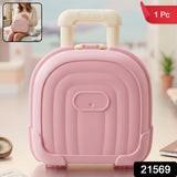 Mini Suitcase Storage Box, Cute & Reusable Travel Organizer