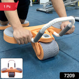 Automatic Rebound Abdominal Exercise Roller Wheel with Elbow Support