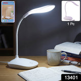 LED Desk Table Lamp Flexible Touch Dimmer Eye Care Reading Study Li...