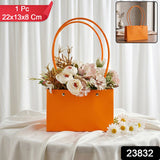 Foldable Flower Packaging Bag – Waterproof & Elegant Handle