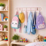 Wall Mounted Hook Rack – Space Saving & Stylish Rose Gold Finish