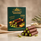 Pistachio Cream Cigar Rolls – Luxurious Dubai Style Snack
