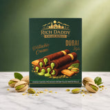 Pistachio Cream Cigar Rolls – Luxurious Dubai Style Snack
