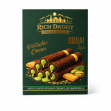 Pistachio Cream Cigar Rolls – Luxurious Dubai Style Snack